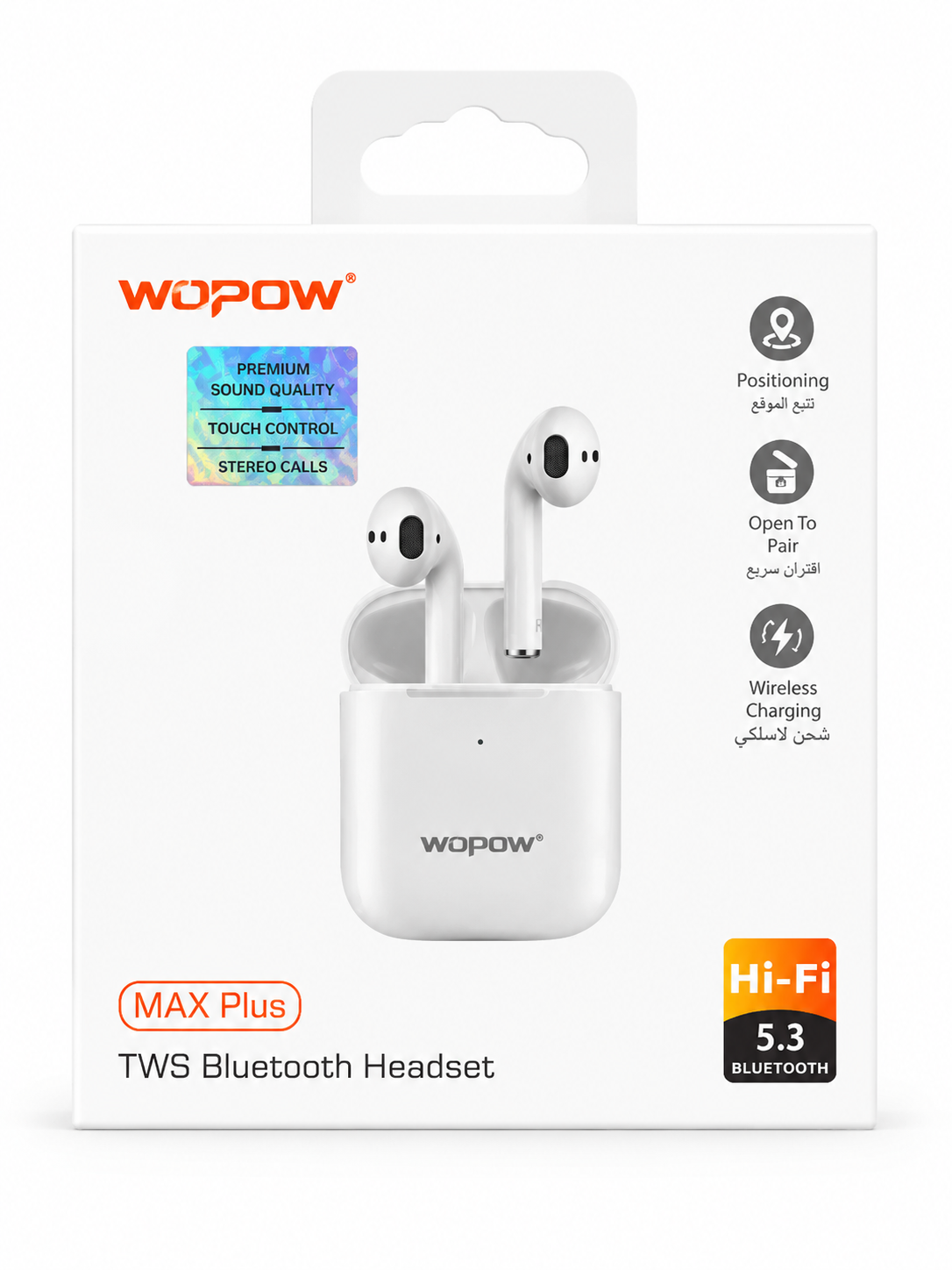 سماعة بلوتوث WOPOW ايربودز ٢